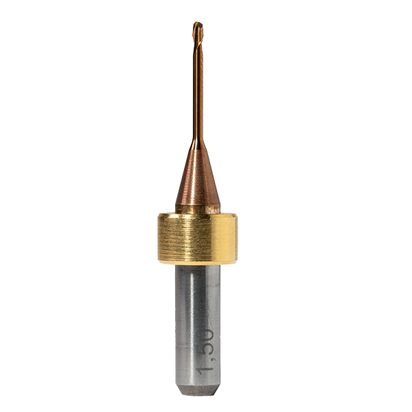 T64 - torus drill 1.5 mm (I = 15 mm) for CoCr/ Titan, Tizian Cut 5.2/ 3.5 for 6 mm chuck