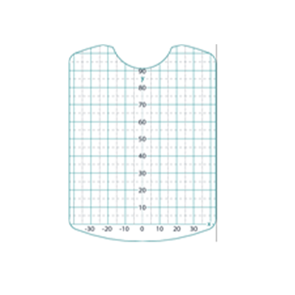 zebris positioning foil, for zebris model positioner