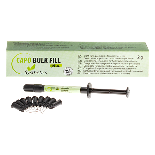 Capo Bulk Fill Plus, 2 g syringe incl. 10 application tips
