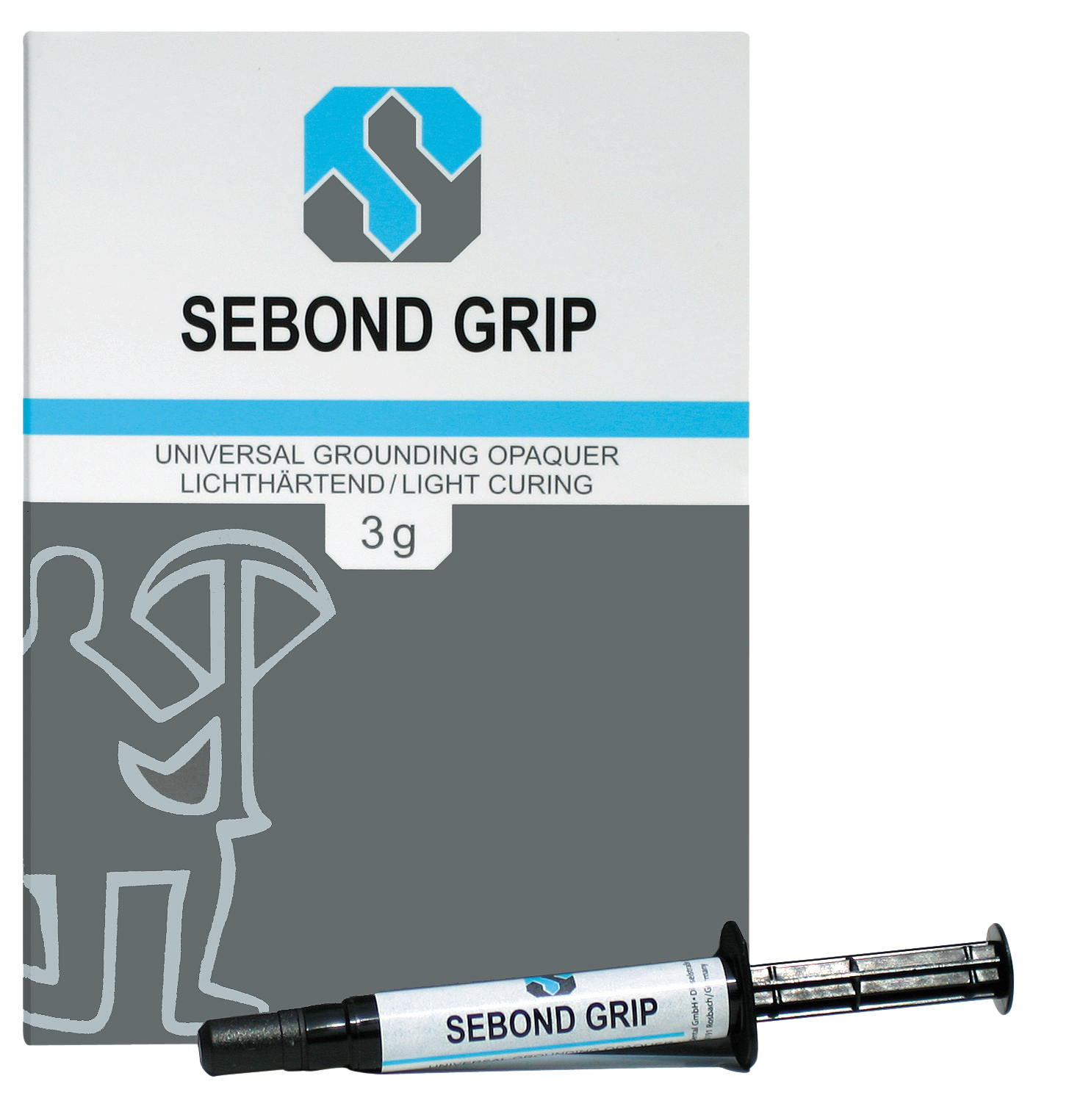 Sebond Grip universal grounding opaquer, 3 g-syringe