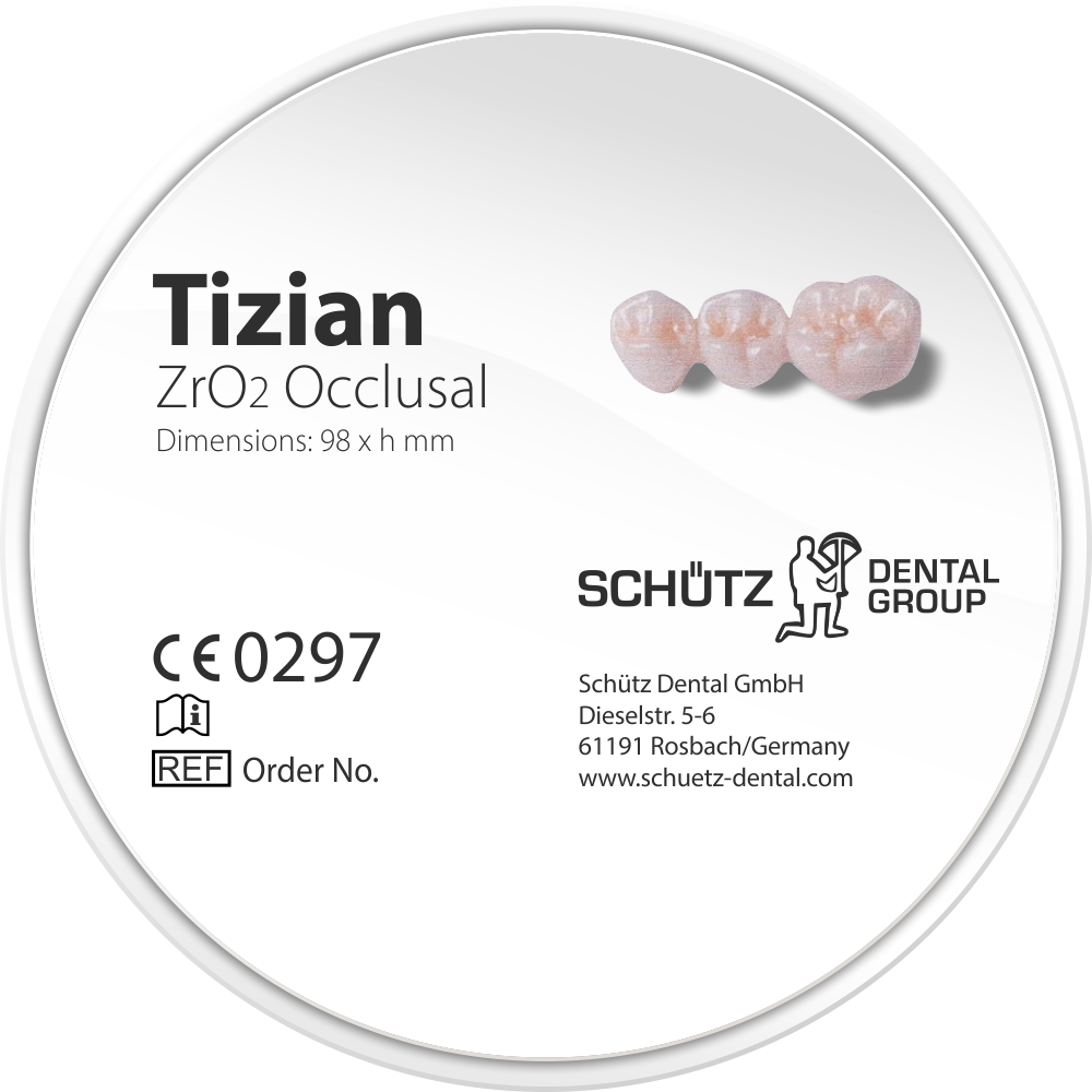 Tizian Blank Occlusal 98 x 12 mm