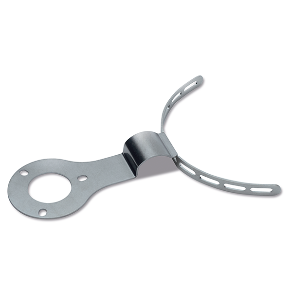 zebris para-occlusal attachment with lip bow, for Tizian JMA Optic System by zebris