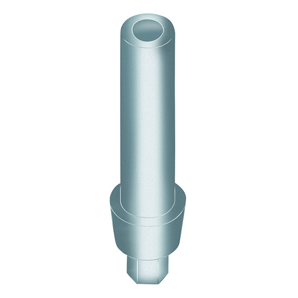 Acrylic abutment 0°/3.3 mm,