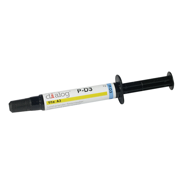 Dialog paste opaquer P-D3, 3g syringe, 3 g-syringe