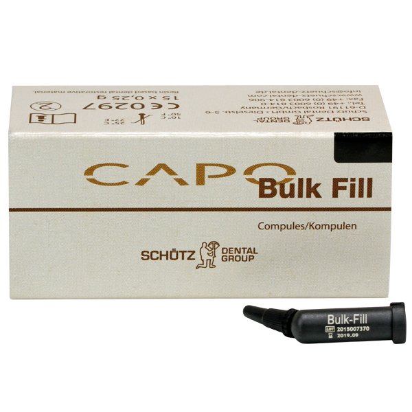 Capo Bulk Fill Capsules, Pack of 15x 0.25 g