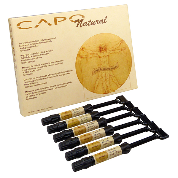 Capo Natural Set (A2/A3/A3,5/B2/IM/Occ), 6 x 4 g-syringe