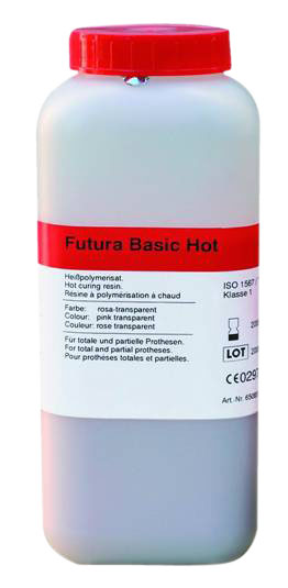 Futura Basic Hot powder pink transparent, 1000 g,