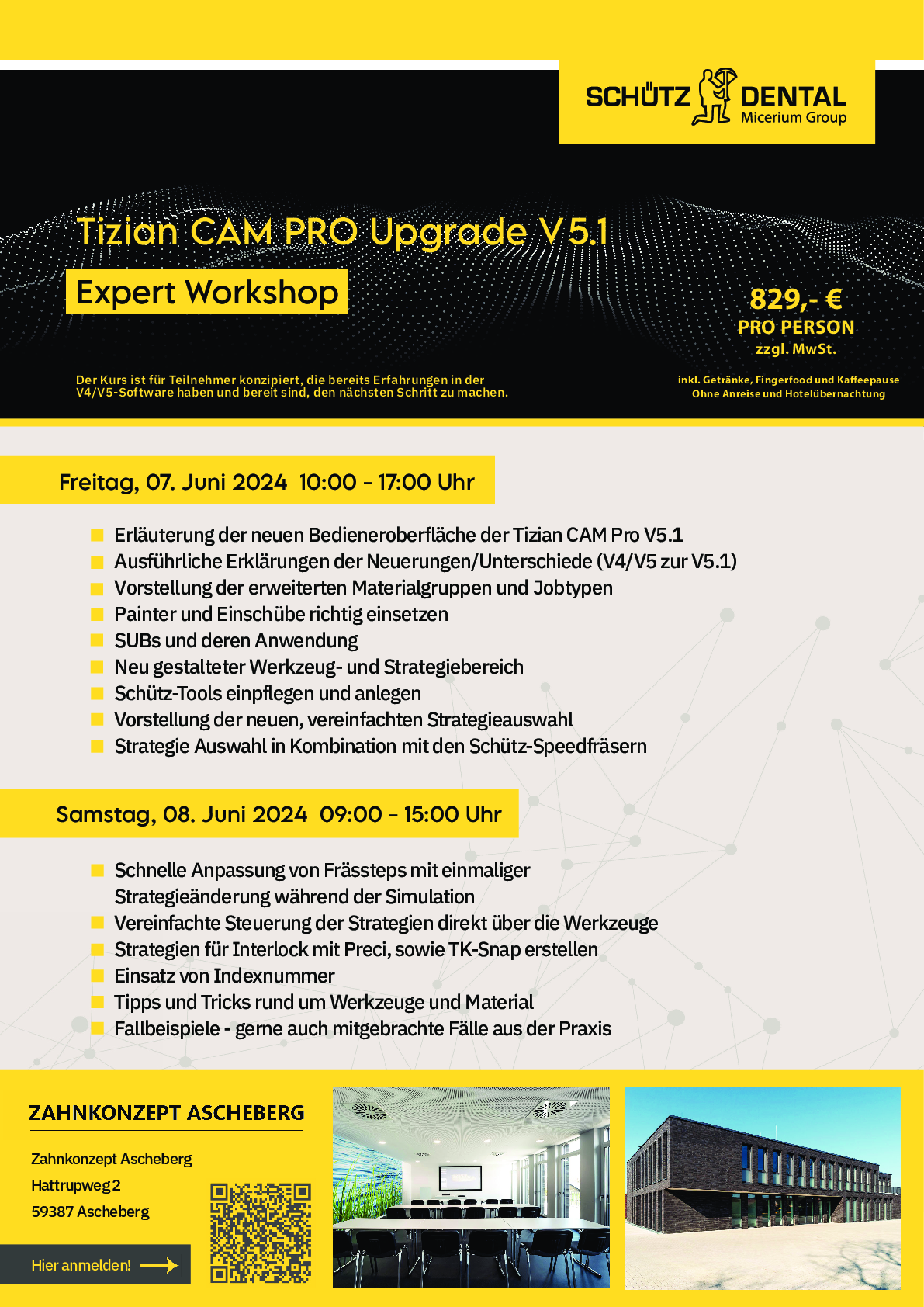 Tizian CAM Pro Upgrade V5.1 Expert Workshop_Juni
