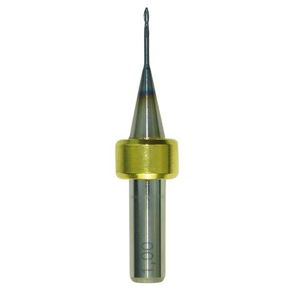 T4/T9 Tizian Cut 5/3.5 Metal Drill CoCr/Ti 1mm, 6 mm shaft