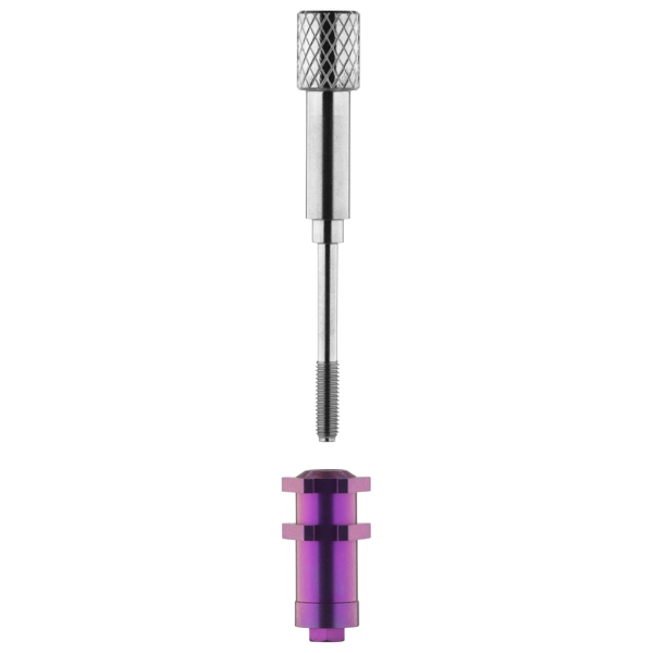 Impression post 4.2 mm for open impression, Hex Connection incl. fixation screw long