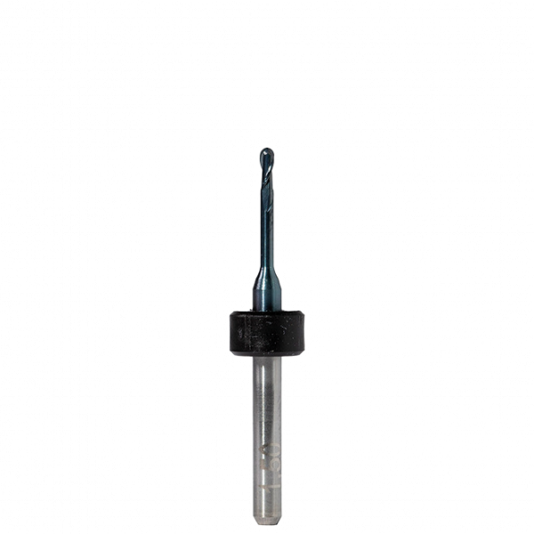 T16 - Radiusfräser 1,5 mm für Zirkon/PMMA/Wax für Tzian Cut 5/Tizian 1.5 für 3mm Spannzange