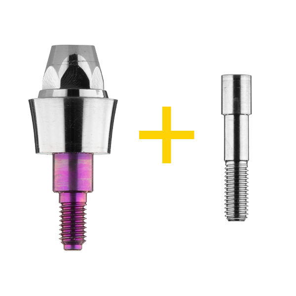 Multi Unit Abutment 5,3 Hex Connection inkl. Schraube