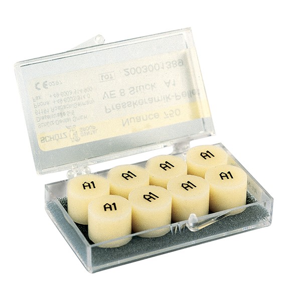 Nuance 750 Presskeramik-Pellets, 8 Stück