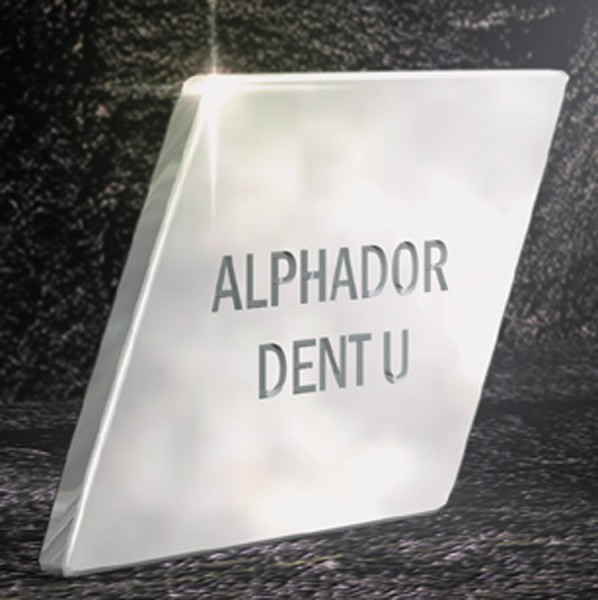 Alphador dent U extraharte Aufbrennlegierung