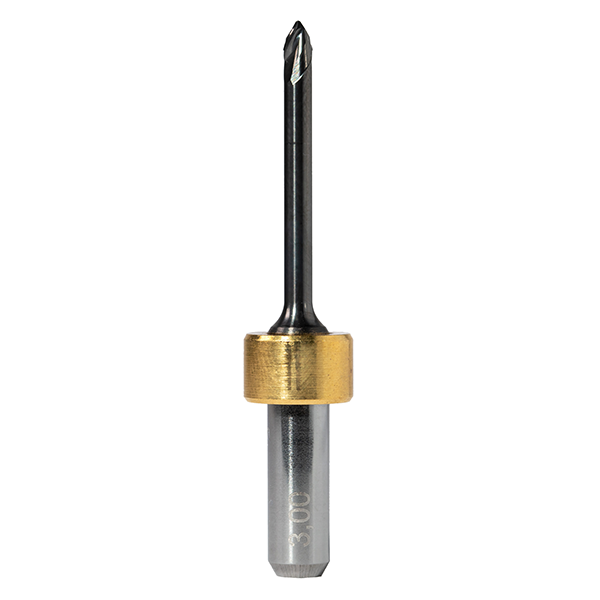 T34 Tizian Cut 5/5.2 radius cutter long for PMMA/Wax 3 mm