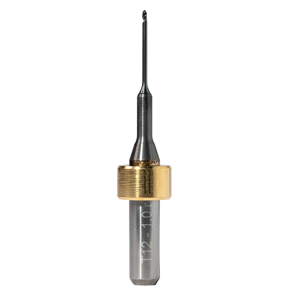 T12 - Radiusfräser 1,0 mm für PMMA, einschneidig