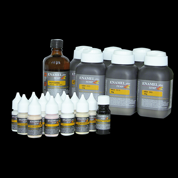 Enamel plus Temp Intro Kit + 13 Farben Enamel Plus Temp