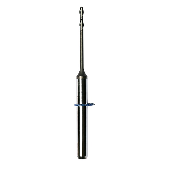 Zweizahnfräser, 1,20 mm, Diamant-Beschichtung, Zirkonoxid