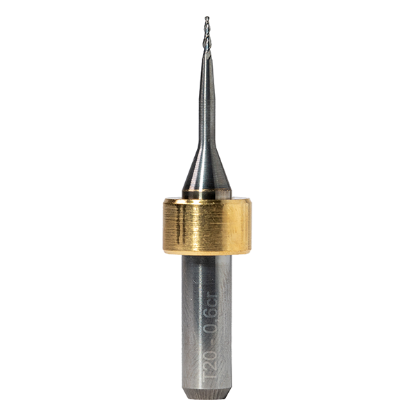 T20 - Radiusfräser 0,6 mm für CoCr/Titan