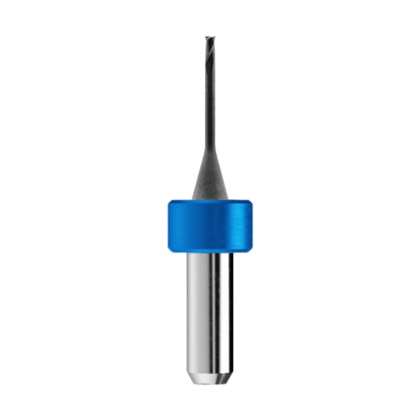 T5/T10 1,5 mm Premium Flachfräser für CoCr/Ti, für 6 mm Spannzange