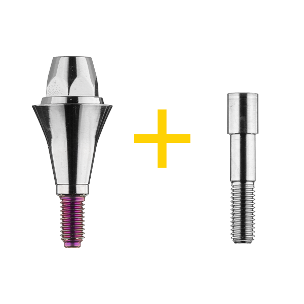 Multi Unit Abutment 3,3 Cone Connection inkl. Schraube