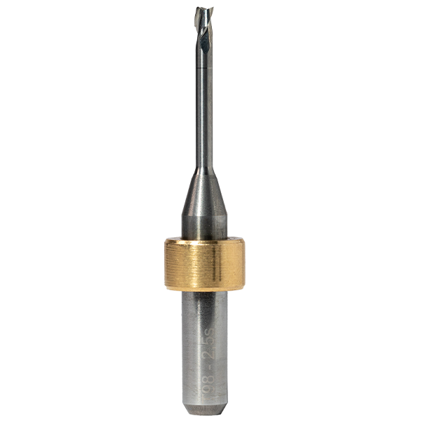 T98 Schaftfräser 2,5 mm zum kalibrieren Tizian Cut 5/5.2 für 6mm Spannzange