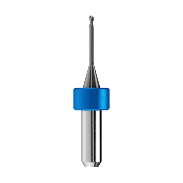 T3/T8 1,5 mm Premium Radiusfräser für CoCr/Ti, für 6 mm Spannzange