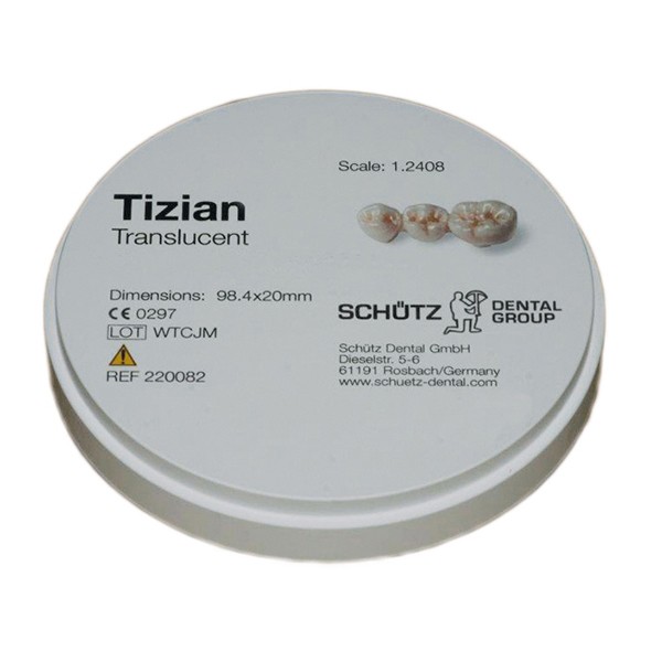 Tizian Blank Translucent 98 x 10 mm
