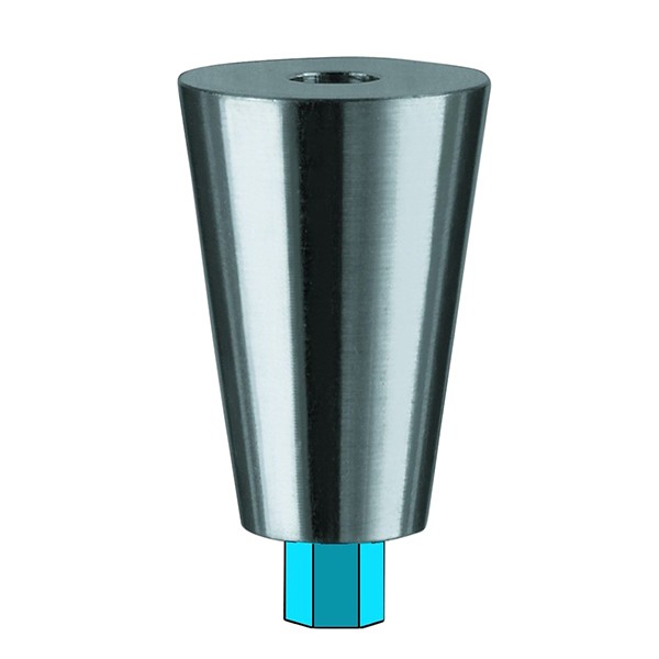 Konuskonnektor individuell fräsbar für Hex Connection