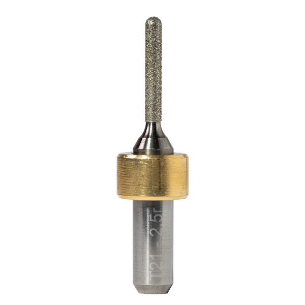 T21 - Diamantschleifstift 2,5 mm für Glaskeramik