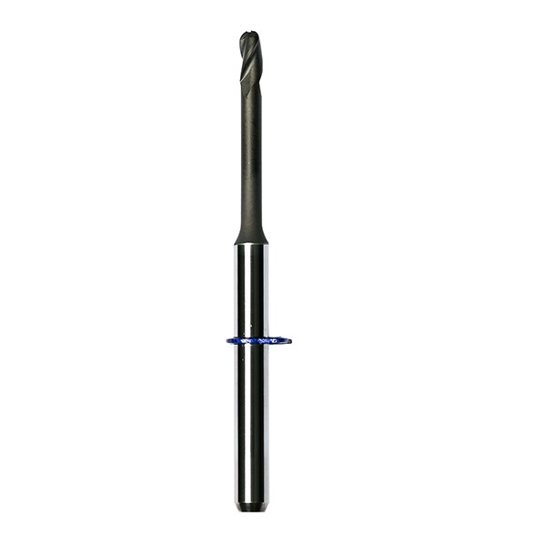 Radiusfräser, 2,0 mm, Diamant-Beschichtung, Zirkonoxid für Tizian Cut 5 Smart