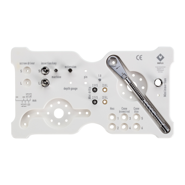 Modul Mini-Kit Implantologie bestückt, Größe M