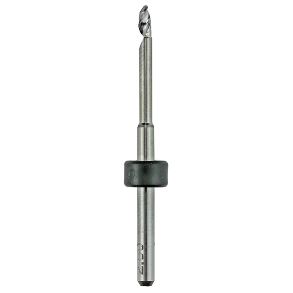 T11 - Radiusfräser 2,5 mm für PMMA, einschneidig