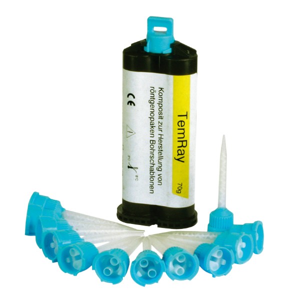TemRay röntgenopakes Material für Bohrschablonen, 50 ml Kartusche