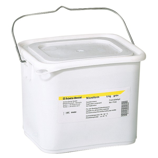 Microform Grün Doubliermasse, 6 kg