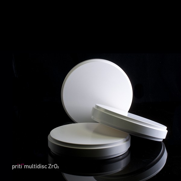 priti®multidisc ZrO2 multicolor Extra Translucent, 98 mm